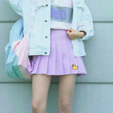 Rubber Ducky Embroidered Skirt
