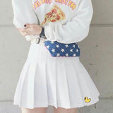 Rubber Ducky Embroidered Skirt