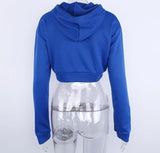 Oversized Sleeve Cropped Sweater