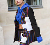 Oversized Sleeve Cropped Sweater