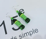 Evian Water Earrings