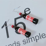 Evian Water Earrings