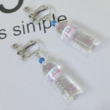 Evian Water Earrings