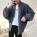 Corduroy Zip Up Jacket