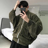 Corduroy Zip Up Jacket