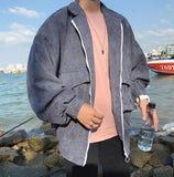 Corduroy Zip Up Jacket
