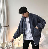 Corduroy Zip Up Jacket