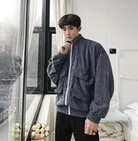 Corduroy Zip Up Jacket