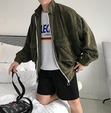 Corduroy Zip Up Jacket