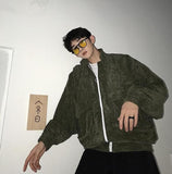 Corduroy Zip Up Jacket