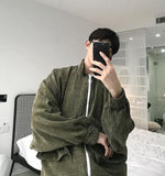 Corduroy Zip Up Jacket