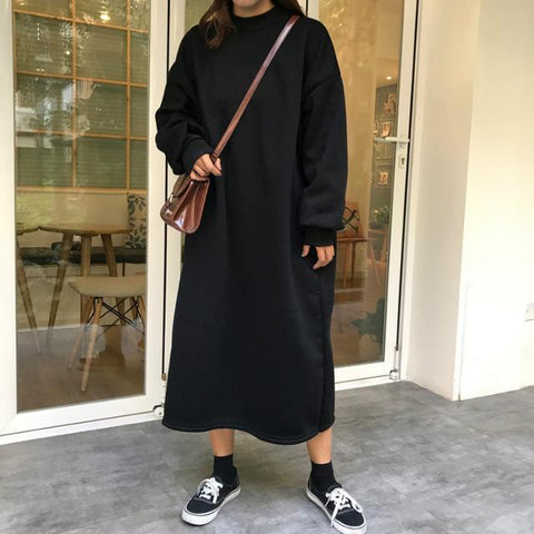Oversized Sweater Dress