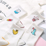 Knitted Cartoon Socks