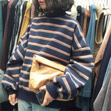 Oversized Wool Striped Sweater