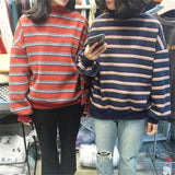 Oversized Wool Striped Sweater