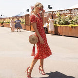 Spring Flower Maxi Dress
