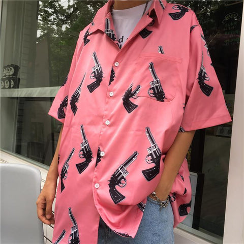 Pistol Button Up Shirt