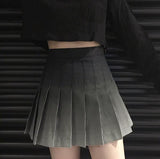 Gradient Grid Skirts