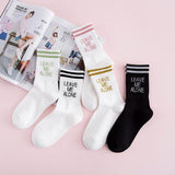 "Leave Me Alone" Socks