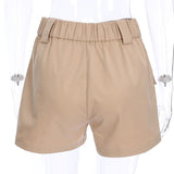 Khaki Cargo Shorts