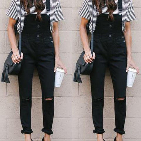 Denim Overalls