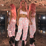 Pink Bubble Gum Camouflage Pants