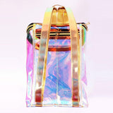 Holographic Transparent Backpack