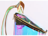 Holographic Transparent Backpack