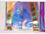 Holographic Transparent Backpack
