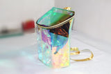 Holographic Transparent Backpack
