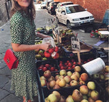 Floral Loose Midi Dress