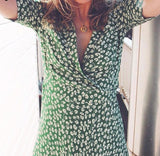 Floral Loose Midi Dress