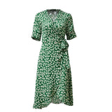 Floral Loose Midi Dress