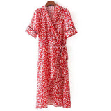 Floral Loose Midi Dress