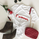 "L'Amour" Love Tee