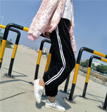 Velvet Side Striped Trousers