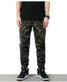 Camouflage Sport Joggers With Zipper