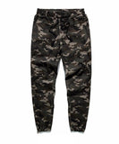 Camouflage Sport Joggers With Zipper