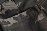 Camouflage Sport Joggers With Zipper