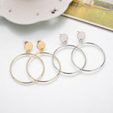 Simple Circle Earrings