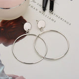 Simple Circle Earrings