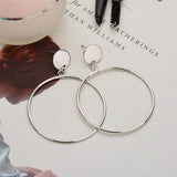 Simple Circle Earrings