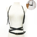 Leather Belt Suspenders