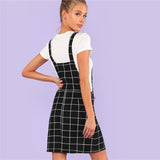 Mini Grid Dress