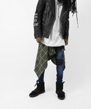 Distressed Slim Fit Denim Jean