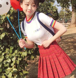Rainbow Collar "Youth" Top