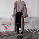 Long Knit Unisex Cardigan