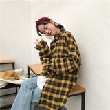 Oversized Flannel Plaid Shirt