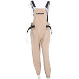 Khaki Cargo Overalls