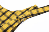 Plaid Overalls